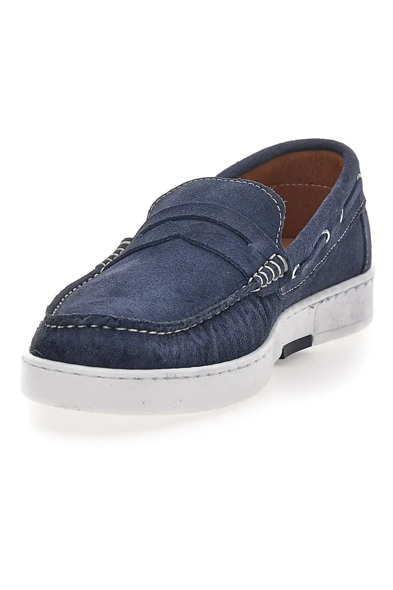 MAX DILLAN Mocassini Blu 1950069 miniatura 3