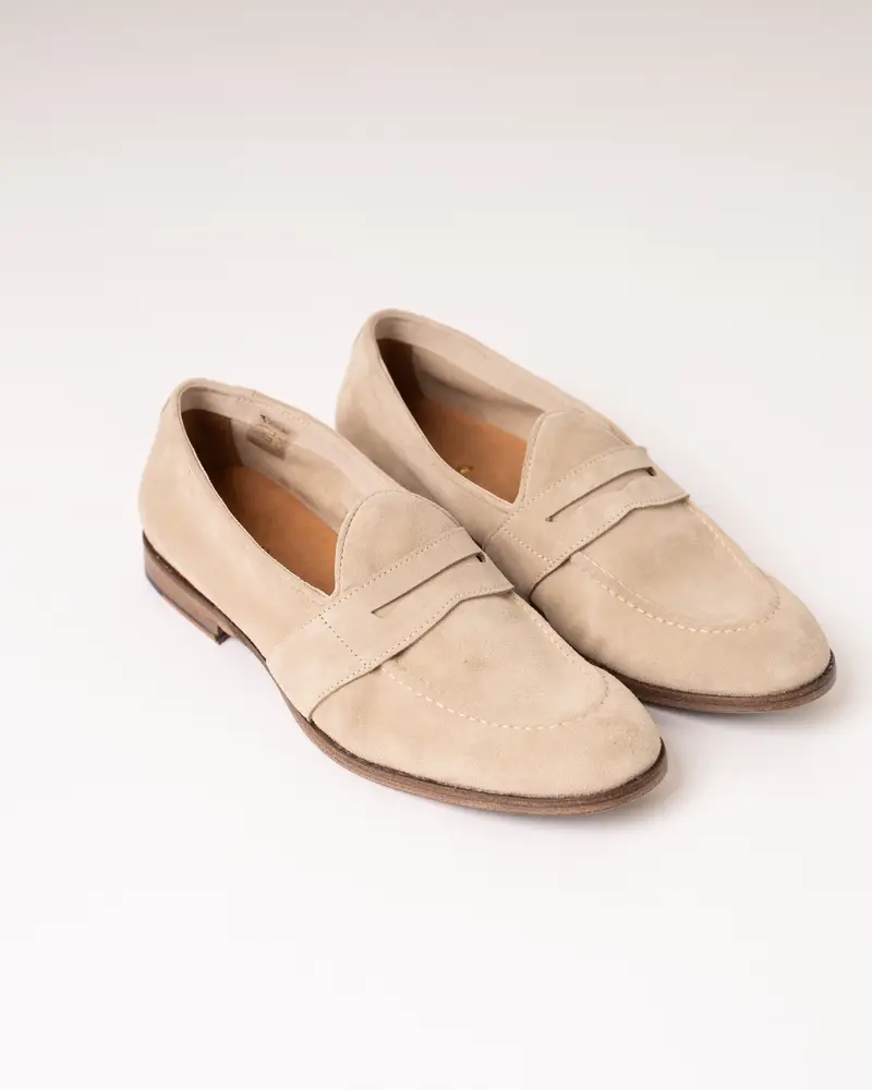 FEDENI Mocassini Beige 936649 miniatura 2