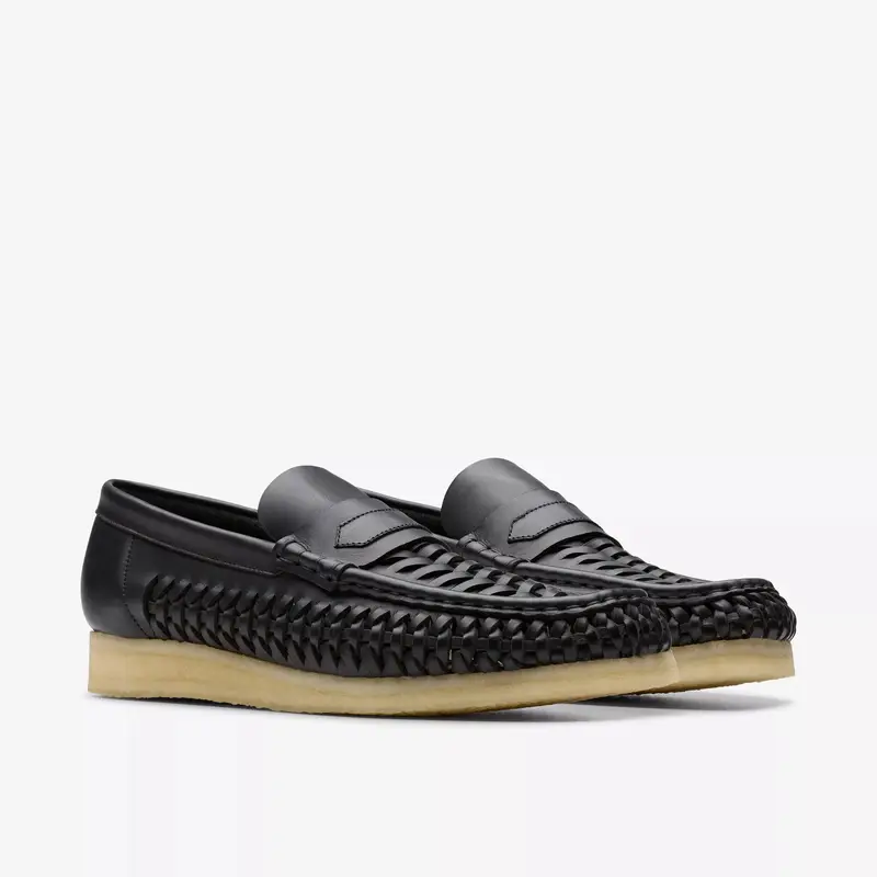 Clarks Mocassini Nero 1046654 miniatura 2