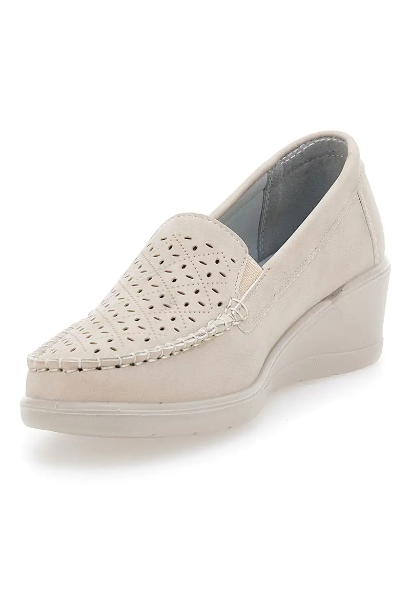 PRIMA RIGA Mocassini Beige 1940657 miniatura 3