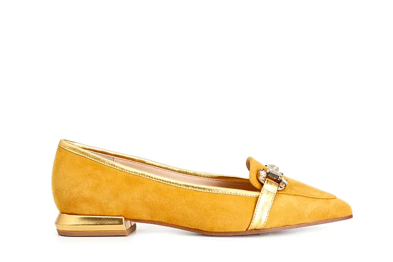 Cafè Noir Mocassini Donna Giallo 1411490