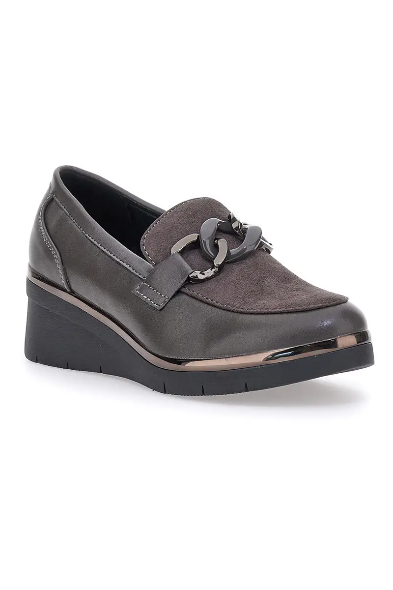 PRIMA RIGA Mocassini Grigio 2078286 miniatura 2