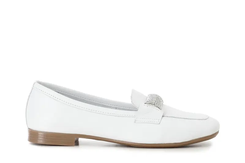 Cafè Noir Mocassini Bianco 1410566