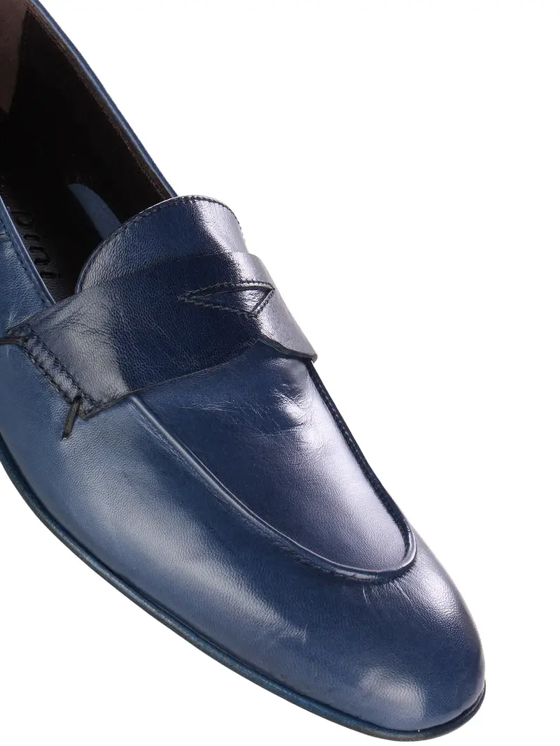 Mara Bini Mocassini Blu 1046560 miniatura 3