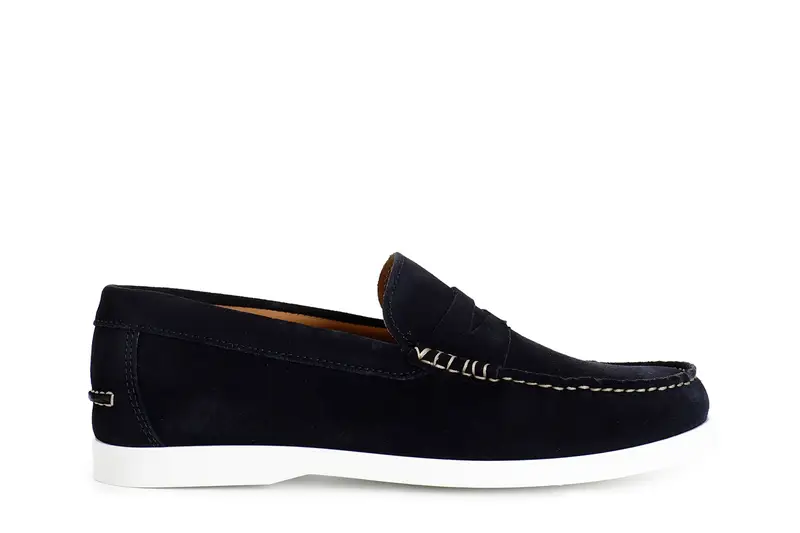 Cafè Noir Mocassini Uomo Blu 1411917