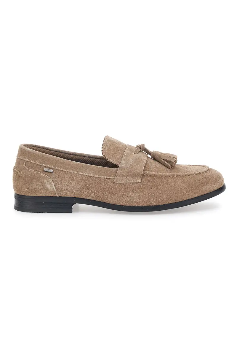 Mocassino Scamosciato Beige Solo Soprani 41820