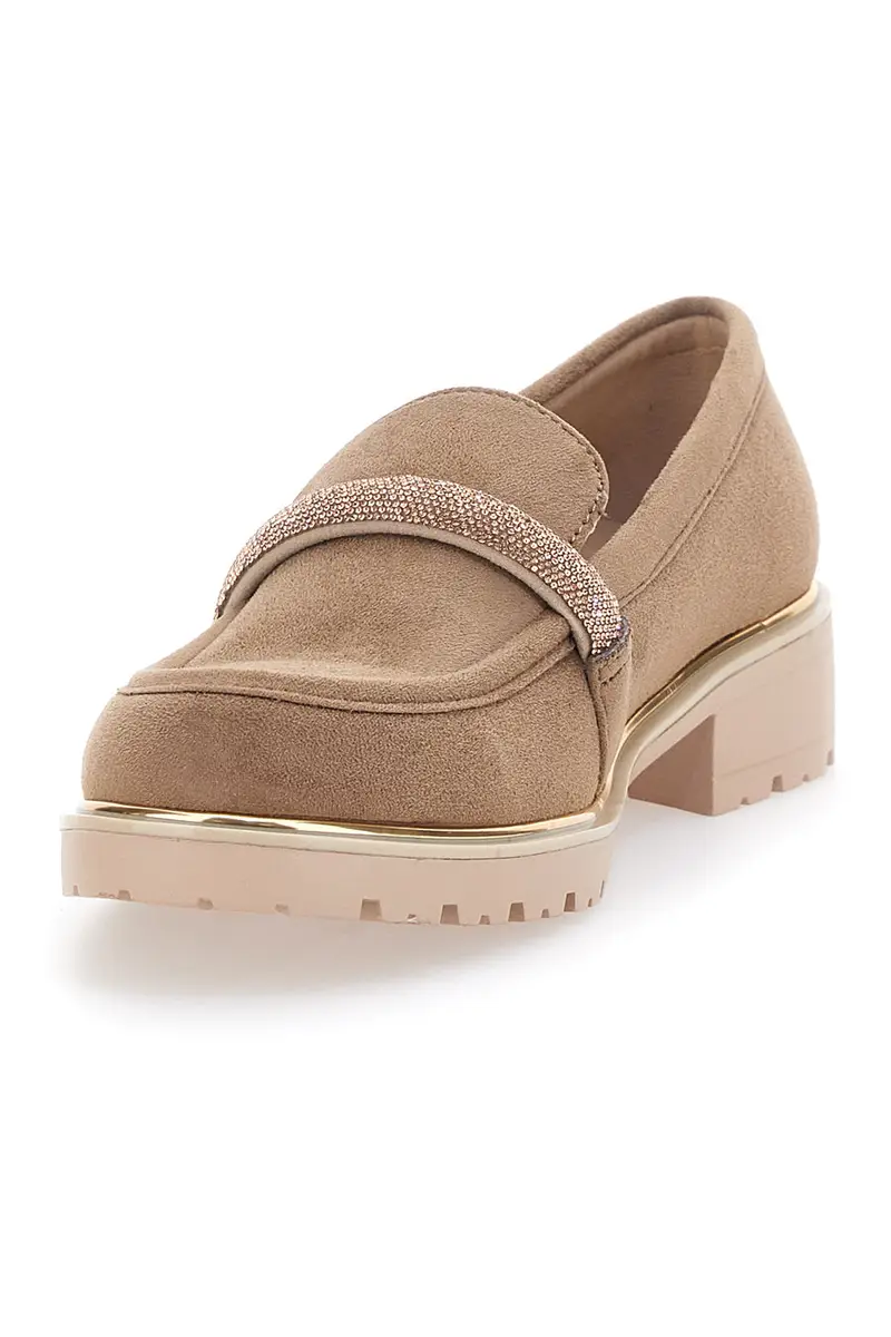 Mocassino Taupe Le Havre Paris 233183 miniatura 3