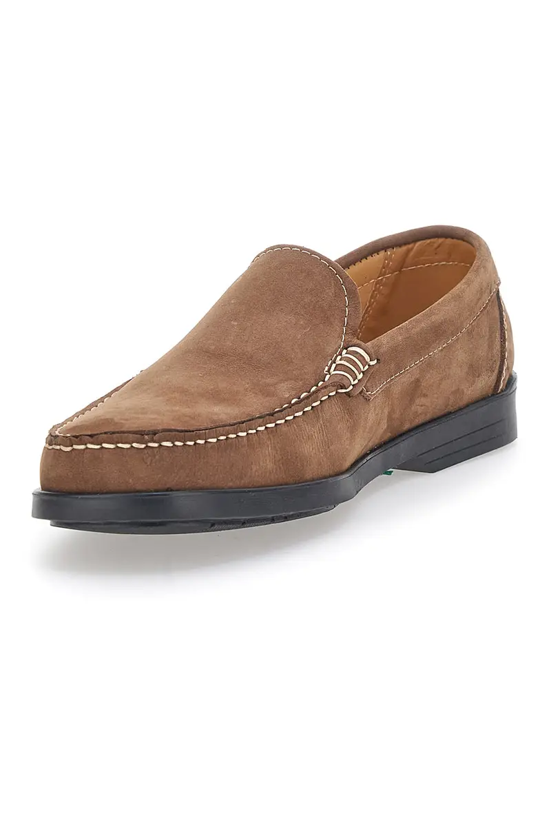 Mocassino Tortora Made In Italy da Uomo Sevenoaks 197 miniatura 3