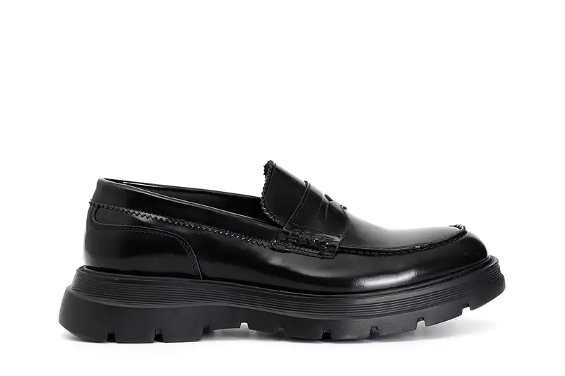 mocassino uomo in pelle nero