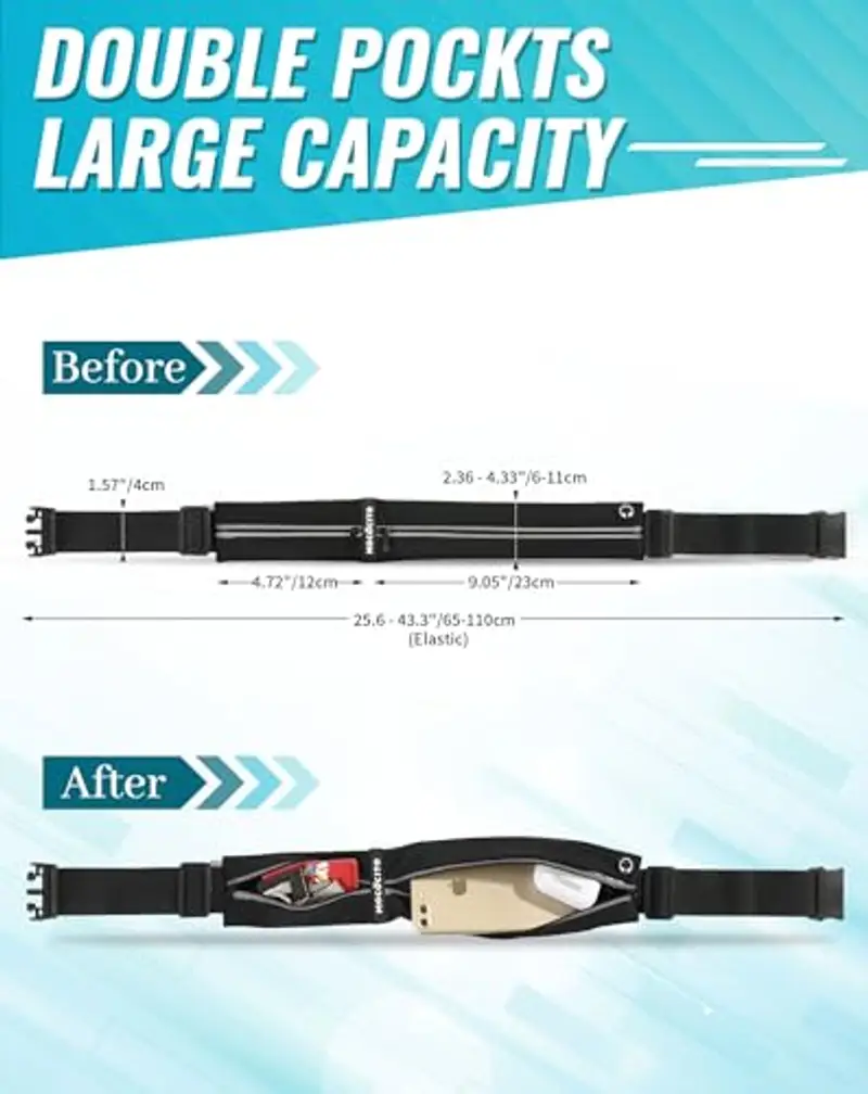 MOCOCITO Marsupio Uomo Nero 1214262 miniatura 2