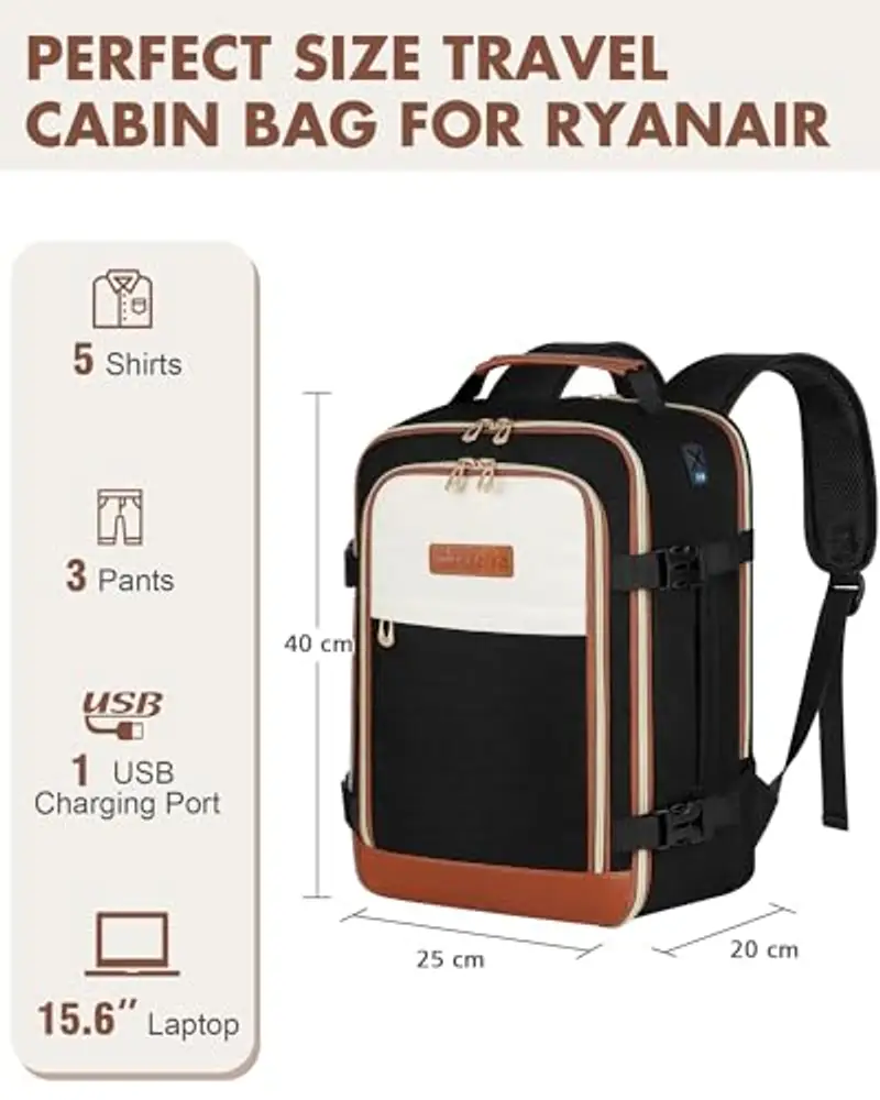 MOCOCITO Zaino da viaggio Nero 2454113 miniatura 2