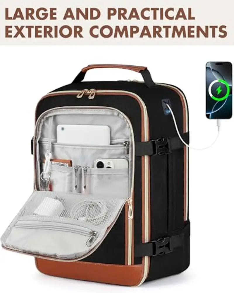 MOCOCITO Zaino da viaggio Nero 2454113 miniatura 3