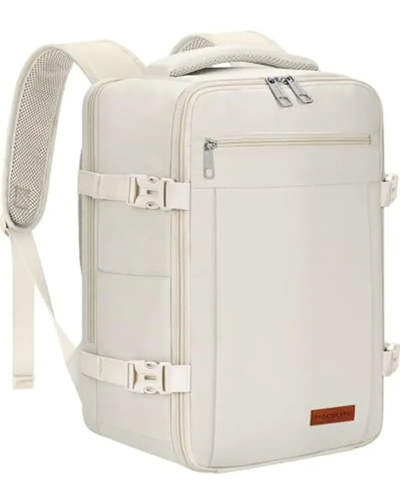 MOCOCITO Zaino da viaggio Uomo Beige 1281914