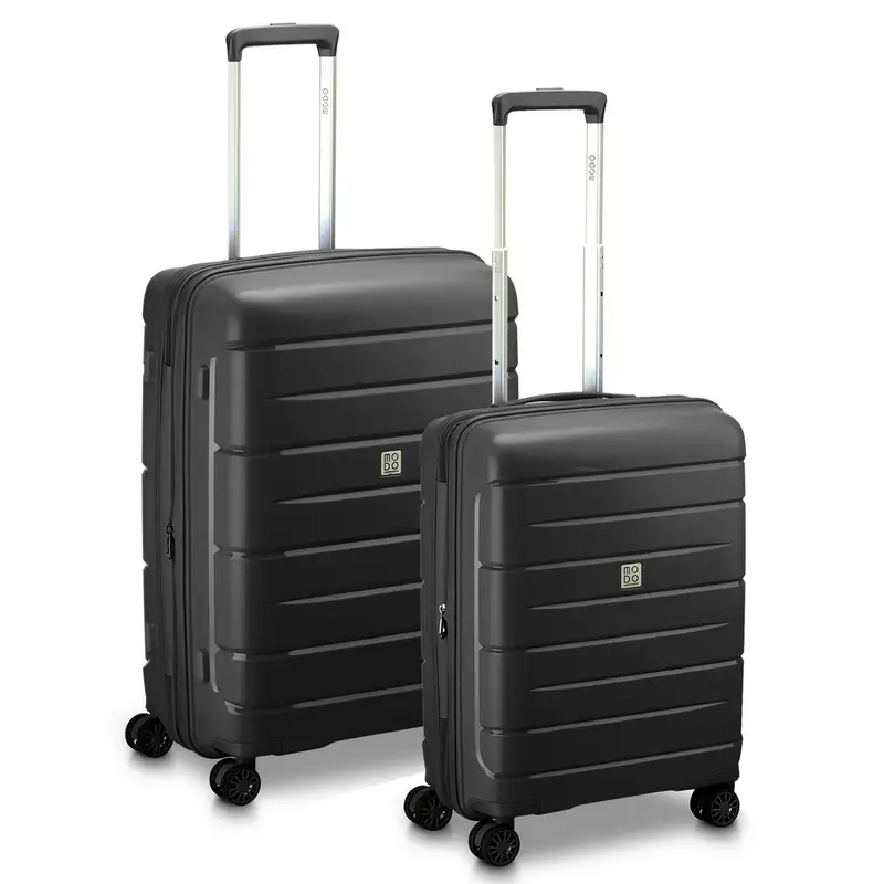 Set 2 Trolley MODO by Roncato Starlight 3.0 Nero