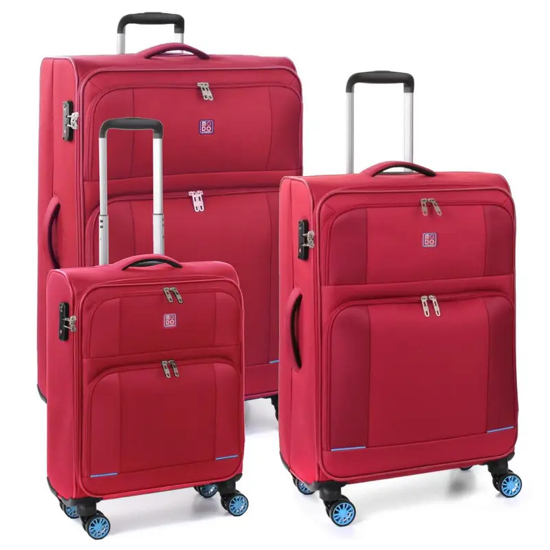Set 3 Trolley Modo by Roncato Star 2.0 Rosso