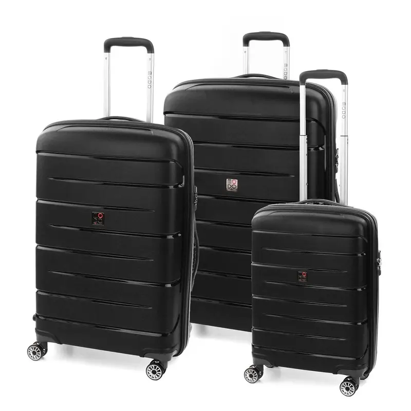 Set 3 Trolley MODO by Roncato Starlight 2.0 nero
