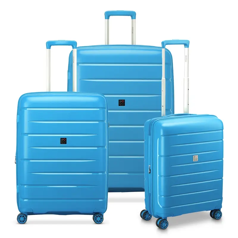 Set 3 Trolley MODO by Roncato Starlight 3.0 Bluette
