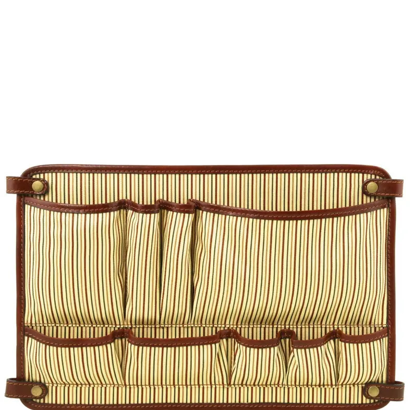 Modulo multifunzione con tasche Marrone