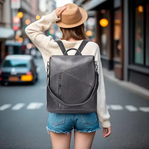 Molshine Zaino da viaggio Donna Grigio 2706896 miniatura 2