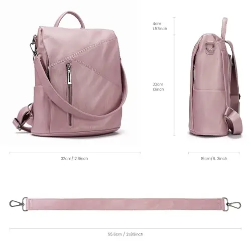 Molshine Zaino da viaggio Donna Lilla 2706897 miniatura 3