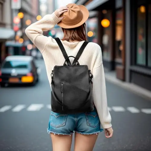 Molshine Zaino da viaggio Donna Nero 2706894 miniatura 2