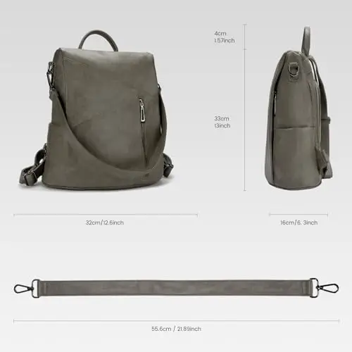 Molshine Zaino da viaggio Donna Marrone 2706895 miniatura 3