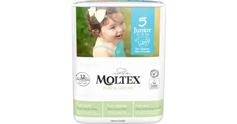 Pure & Nature Junior pannolini ECO usa e getta 11-16 kg 25 pezzi