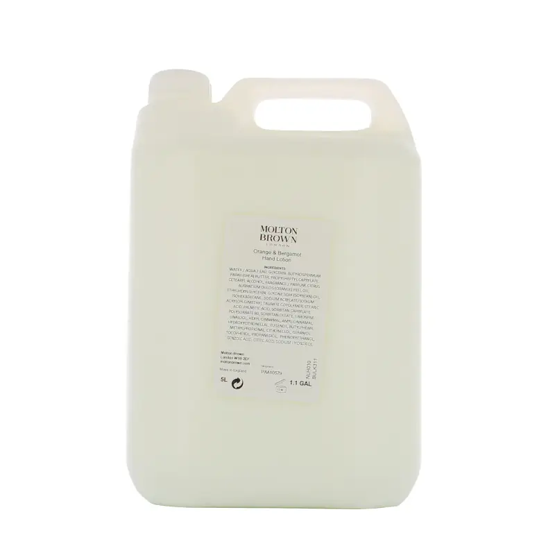 Lozione corpo nutriente all arancia e bergamotto 5000 ml