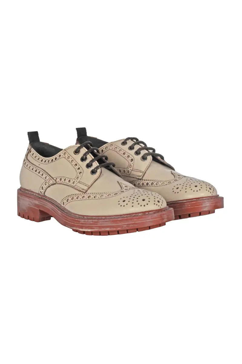 Scarpa bassa - 440745 - Avorio miniatura 2