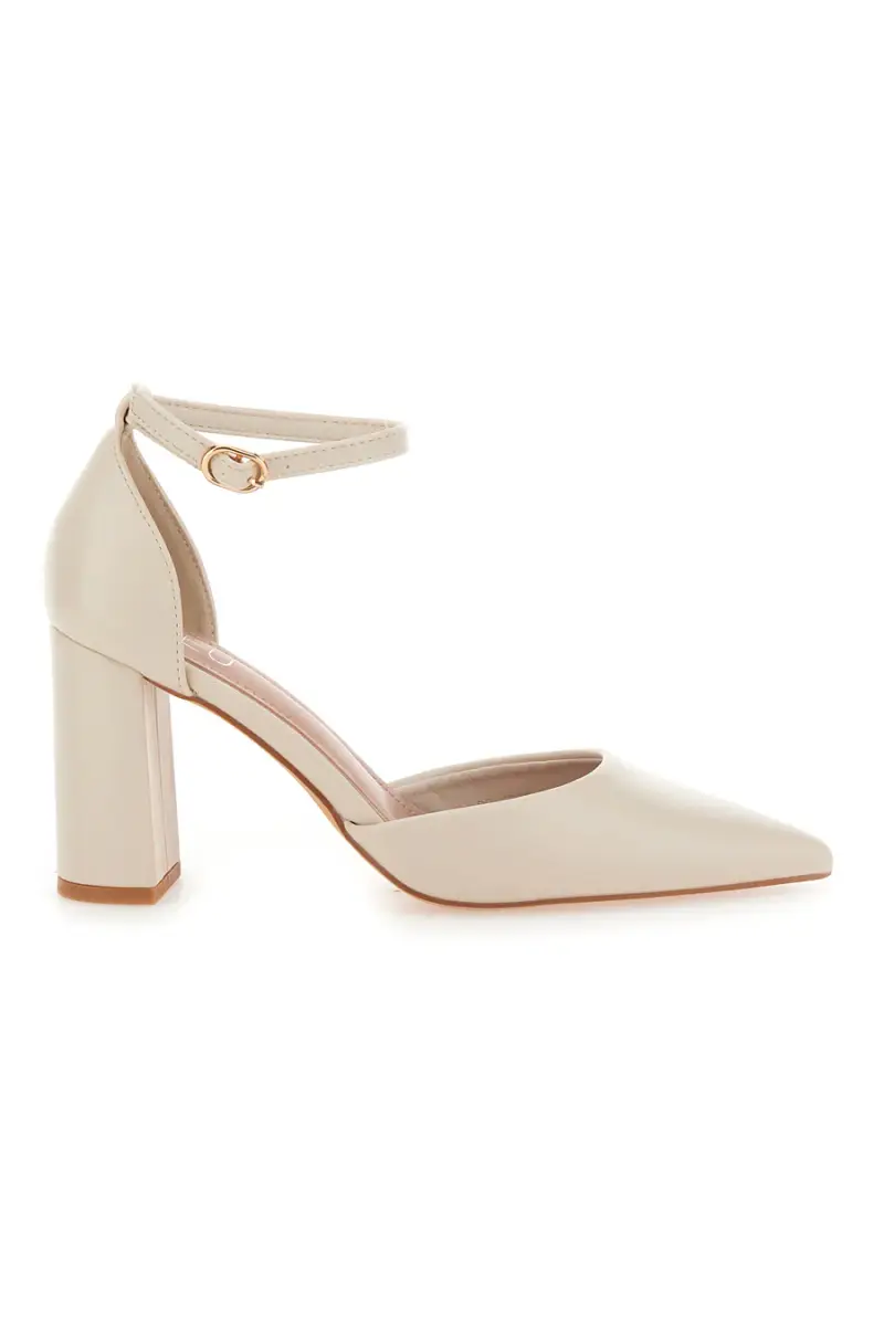 Décolleté Beige tacco alto Mon dieu DO19813 [BEIGE]