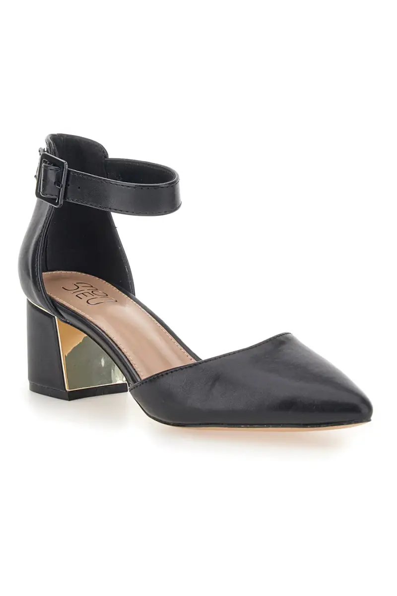 Décolleté Nero tacco medio Mon dieu 8257482839 [NERO] miniatura 2