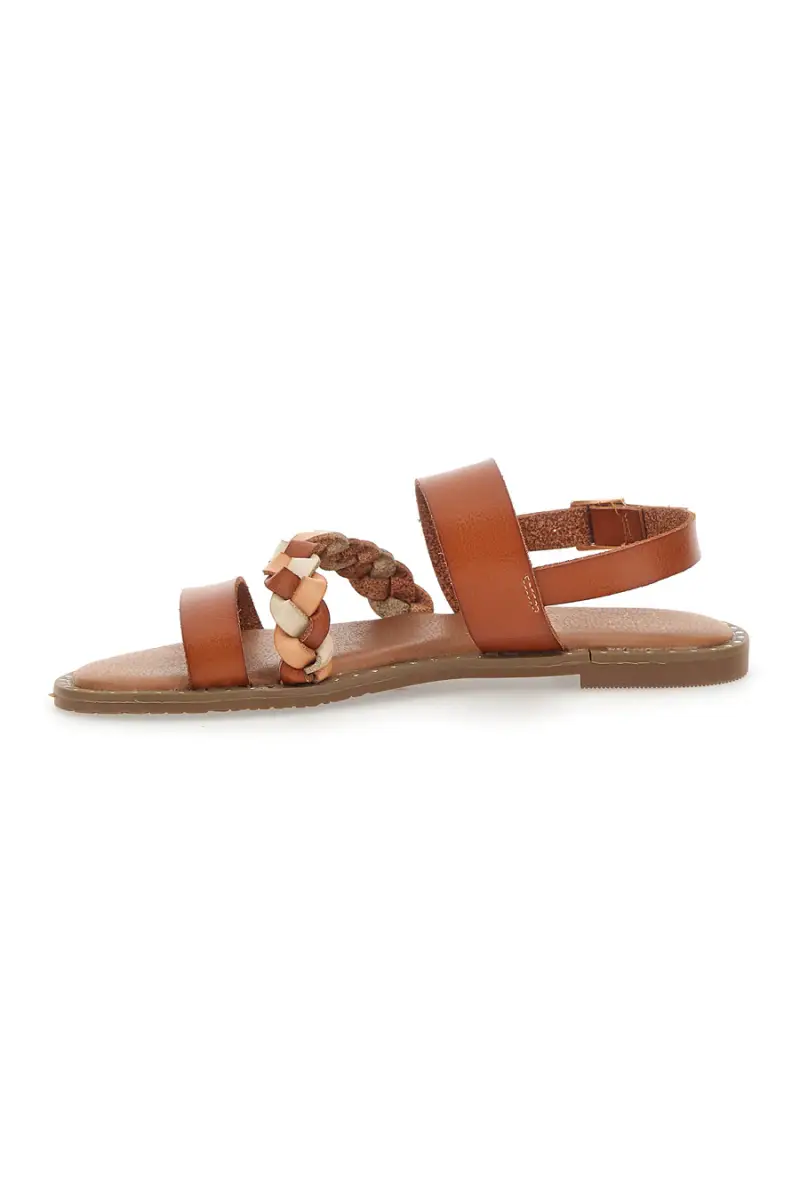 Sandali Flat Mon Dieu 601710 Cognac [MARRONE] miniatura 3