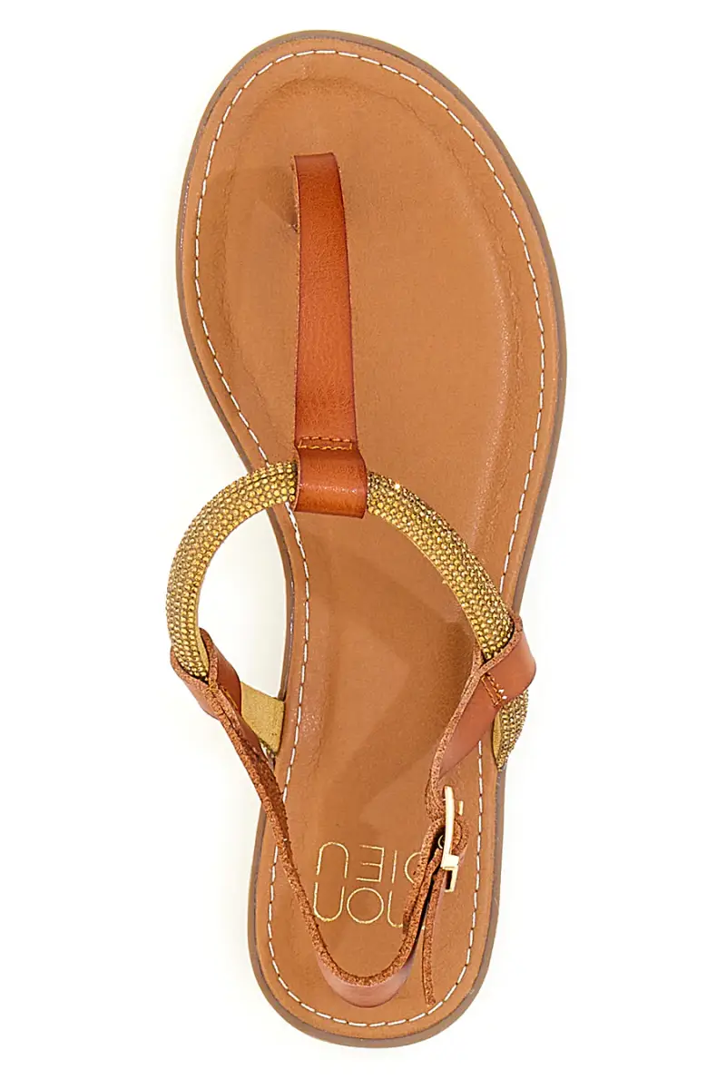 MON DIEU Sandali infradito Marrone 3542483 miniatura 5