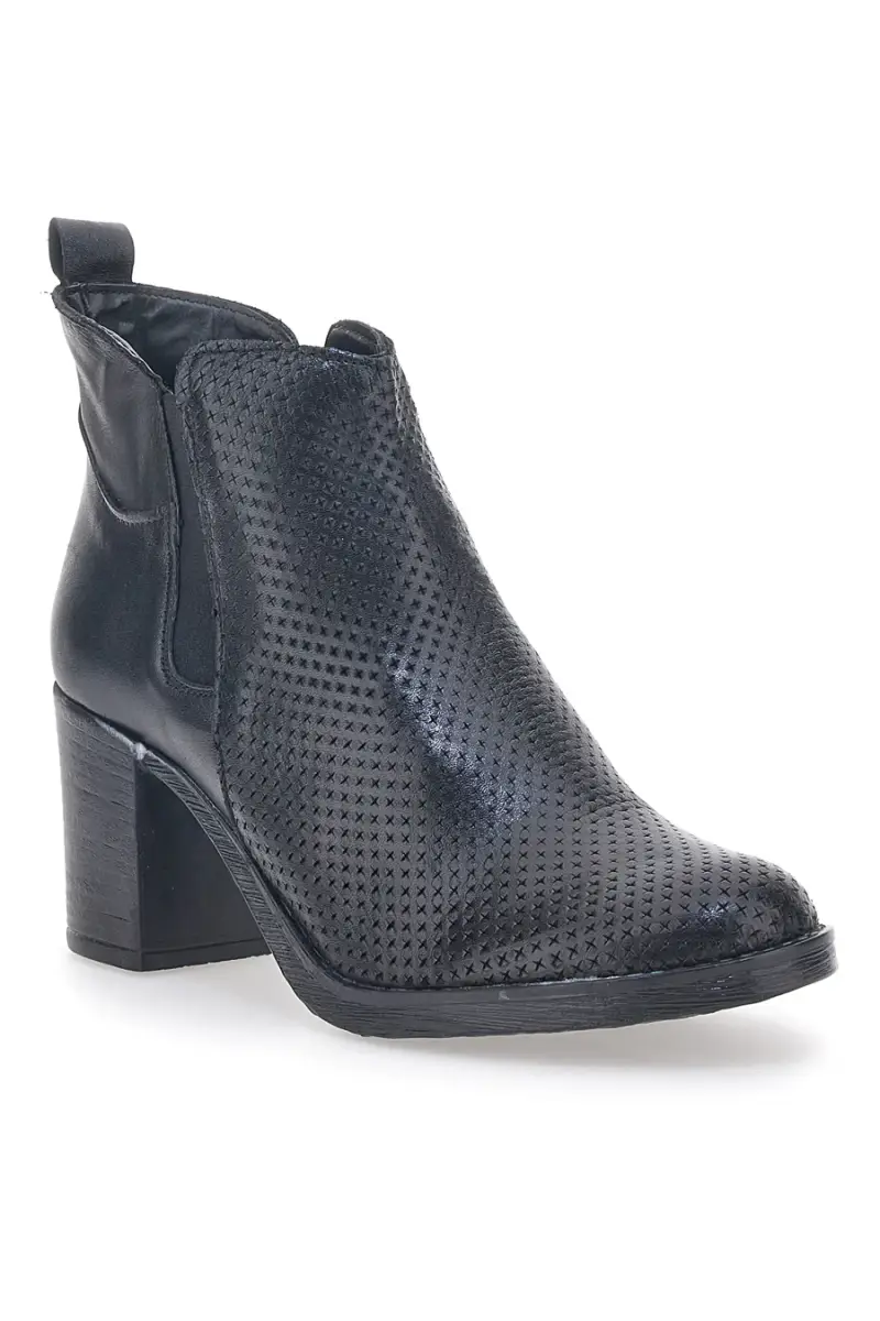 Stivaletti Neri Con Tacco Mon Dieu 301 [NERO] miniatura 2