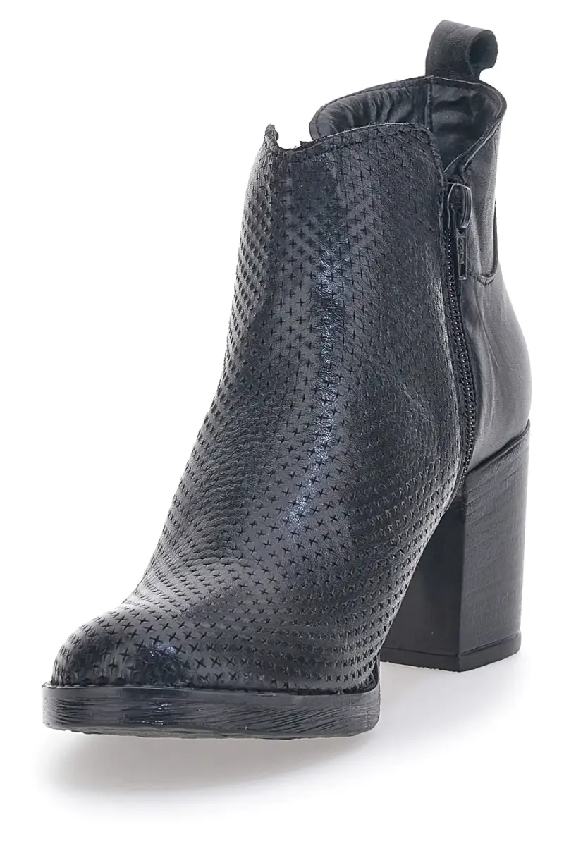 Stivaletti Neri Con Tacco Mon Dieu 301 [NERO] miniatura 3