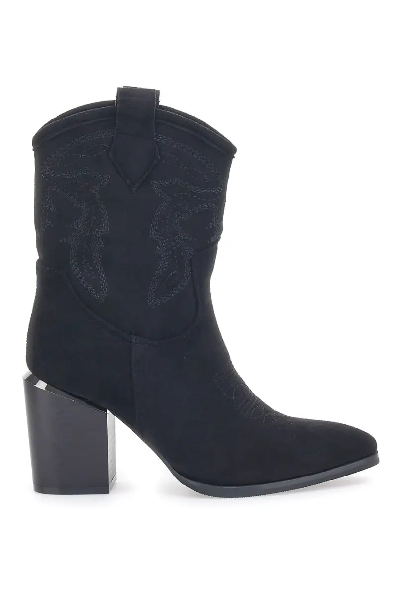 Stivaletti Texani Neri Mon Dieu 23057 [NERO]