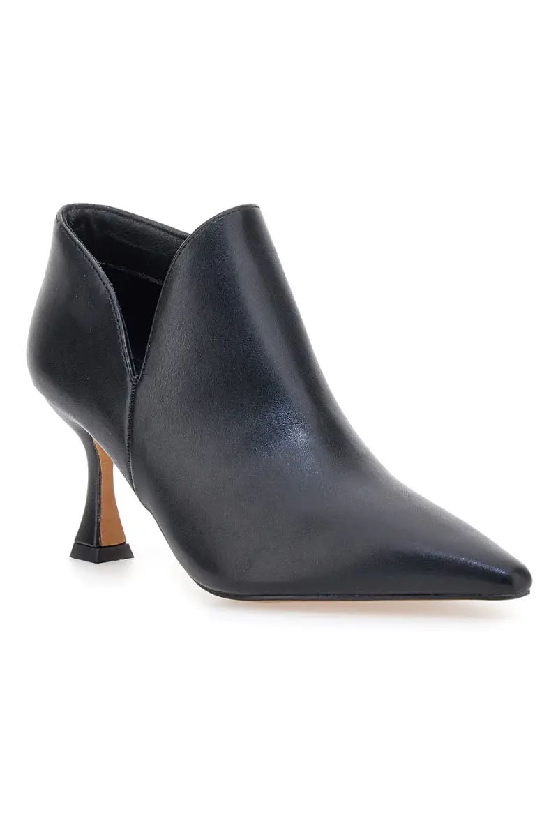 Stivaletto nero a punta con tacco a rocchetto Mon Dieu B8830Q8820Q11 [NERO] miniatura 2