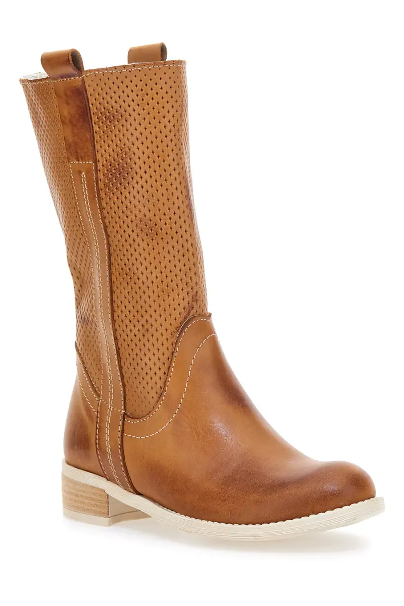 Stivali Bikers Mon Dieu 415 Vera Pelle [CUOIO] miniatura 2