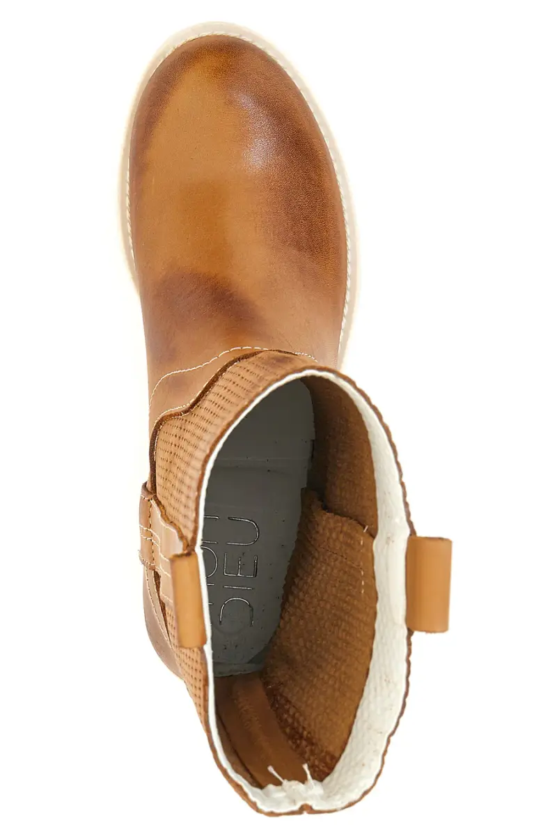 Stivali Bikers Mon Dieu 415 Vera Pelle [CUOIO] miniatura 5