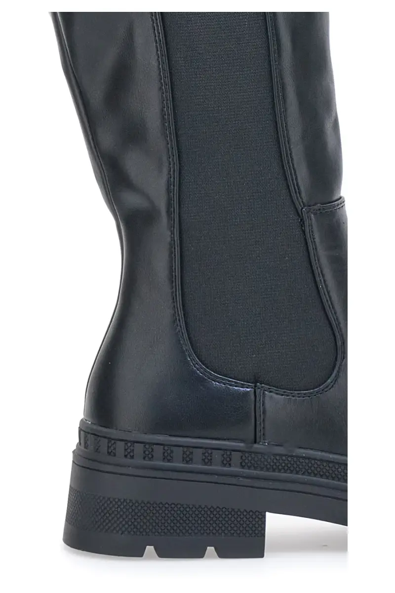 Stivali Chelsea Boots Neri Mon Dieu 581573 [NERO] miniatura 5