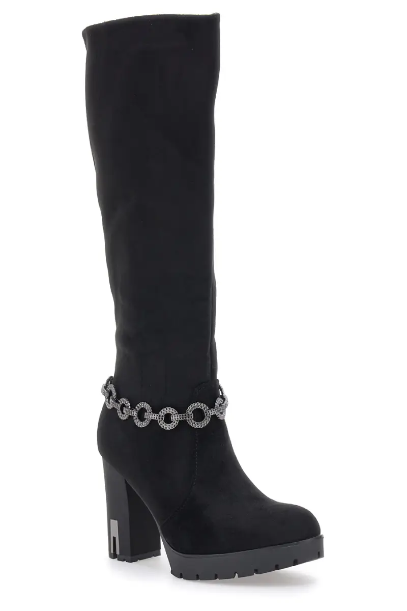 MON DIEU Stivali con tacco Nero 4338376 miniatura 2