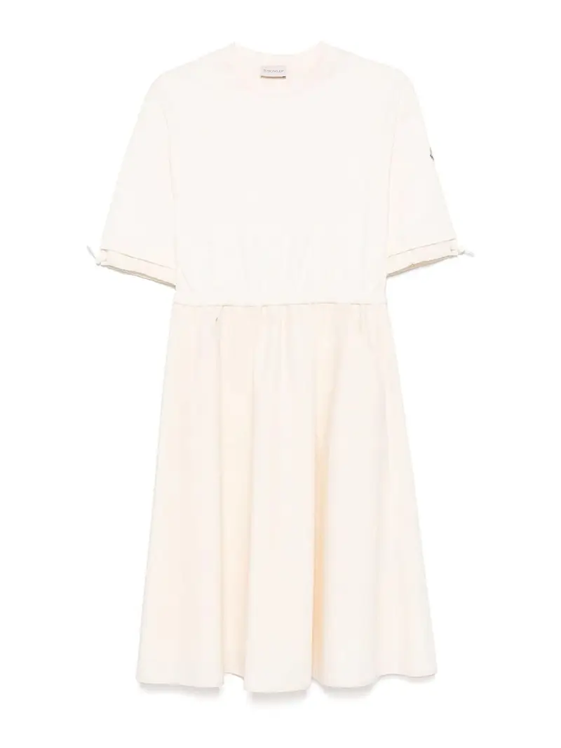 Abito midi in cotone Bianco