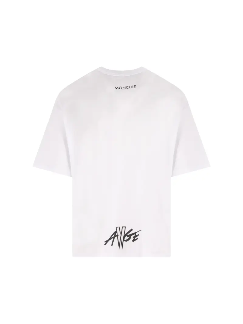 T-Shirt In Cotone BIANCO miniatura 2