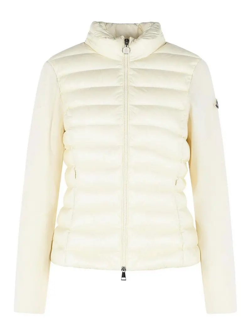 Cardigan Imbottito Bianco