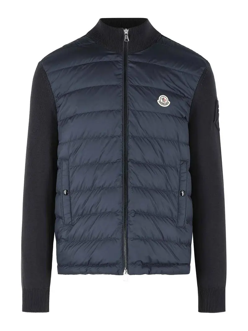 Moncler Cardigan Blu 4229910