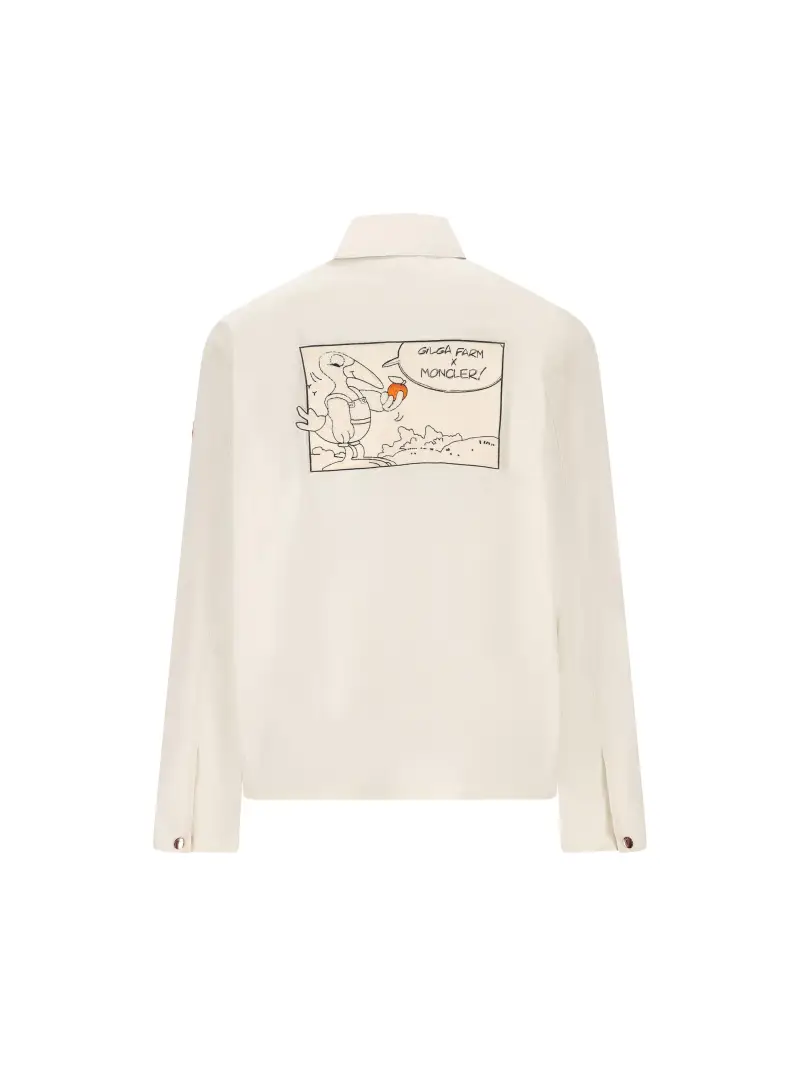 Giacca Satsuma Moncler X Gilga Farm By Donald Glover BIANCO miniatura 2
