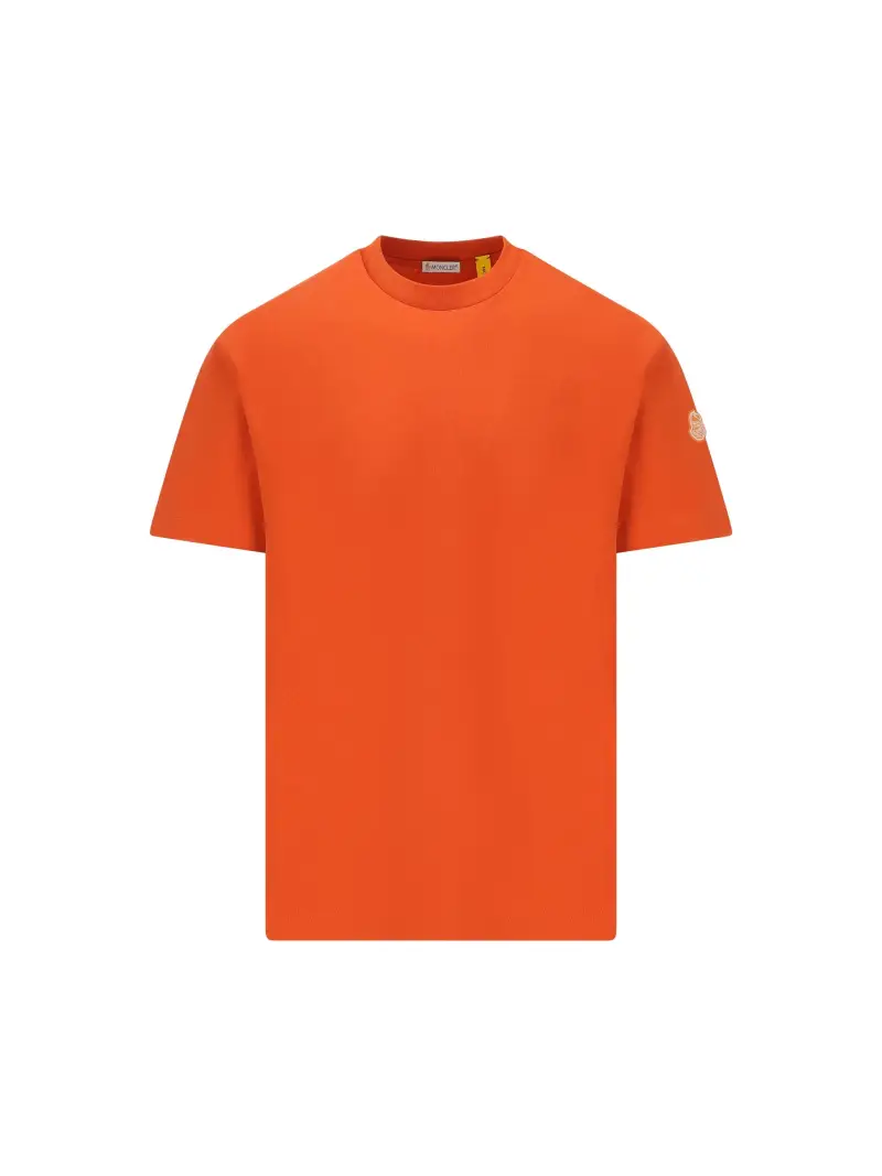 T-Shirt In Cotone ARANCIONE