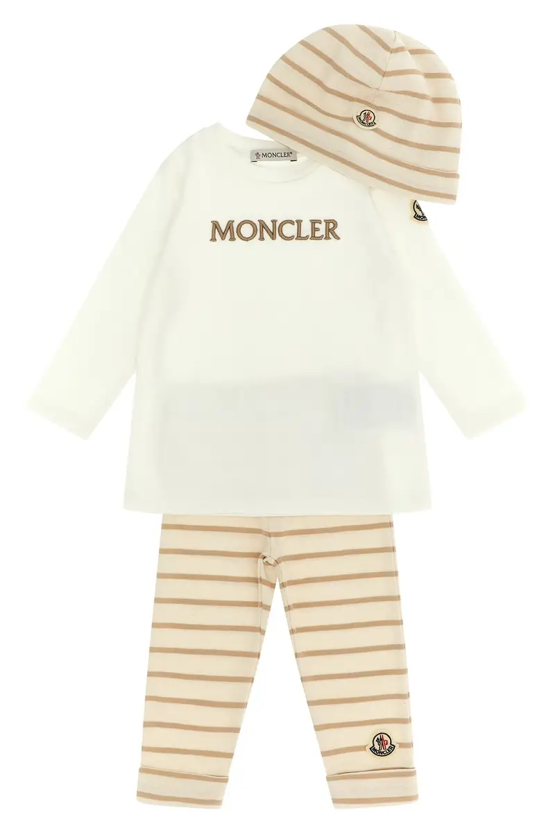 Baby Set T-Shirt + Leggings + Berretto Multi