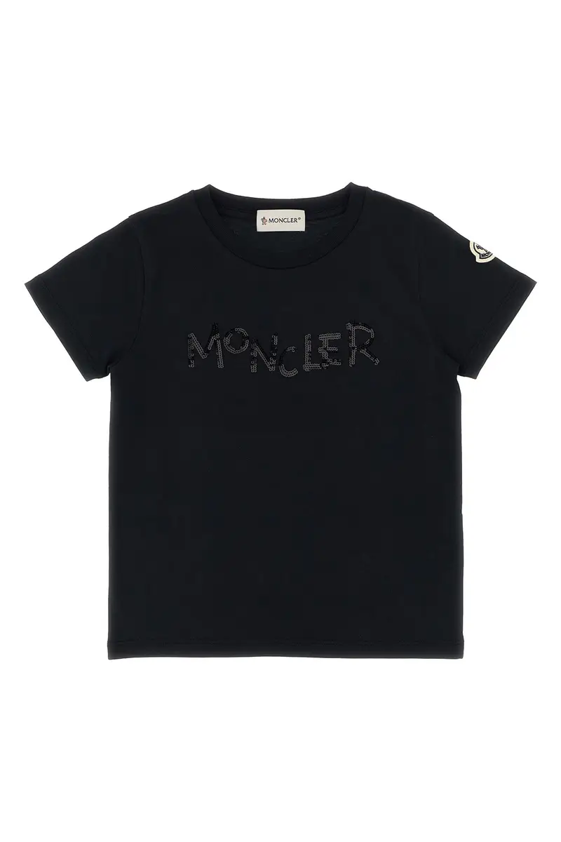 MONCLER ENFANT T-shirt Nero 2550723