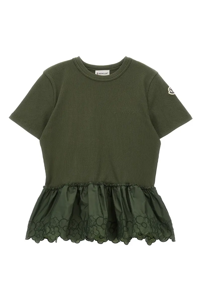 MONCLER ENFANT T-shirt Verde 4161633